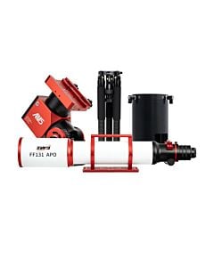 ZWO - FF131 APO Flat-Field Apochromatic Refractor Optical Tube Assembly with AM5N and Tripod Bundle