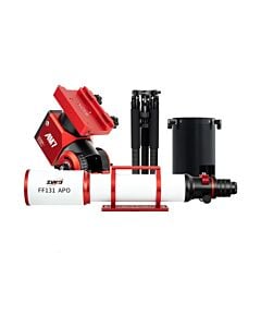 ZWO - FF131 APO Flat-Field Apochromatic Refractor Optical Tube Assembly with AM7 and Tripod Bundle