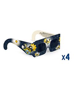 Lunt - Kids Eclipse Glasses - Pack of 4