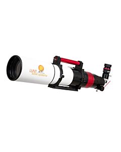 Lunt Solar System - LS100MT Modular H-Alpha Optical Tube Assembly with B1200 Blocking Filter and Rack and Pinion Focuser - Pressure Tuned