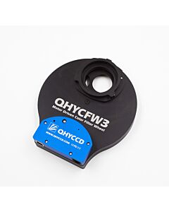 QHYCCD - 3rd Generation 5 Position Filter Wheel for 50mm Round Filters - Ultra Slim Version