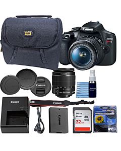 Canon - EOS Rebel T7 DSLR Camera with 18-55mm Lens - 2727C002