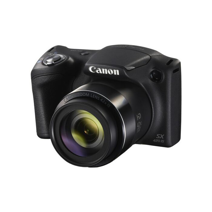Canon - PowerShot SX420 IS Digital Point and Shoot Camera (Black) -  DISCONTINUED