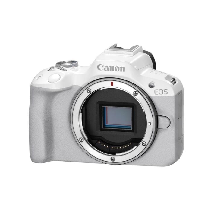 Canon - R50 EOS Mirrorless Camera Body - White