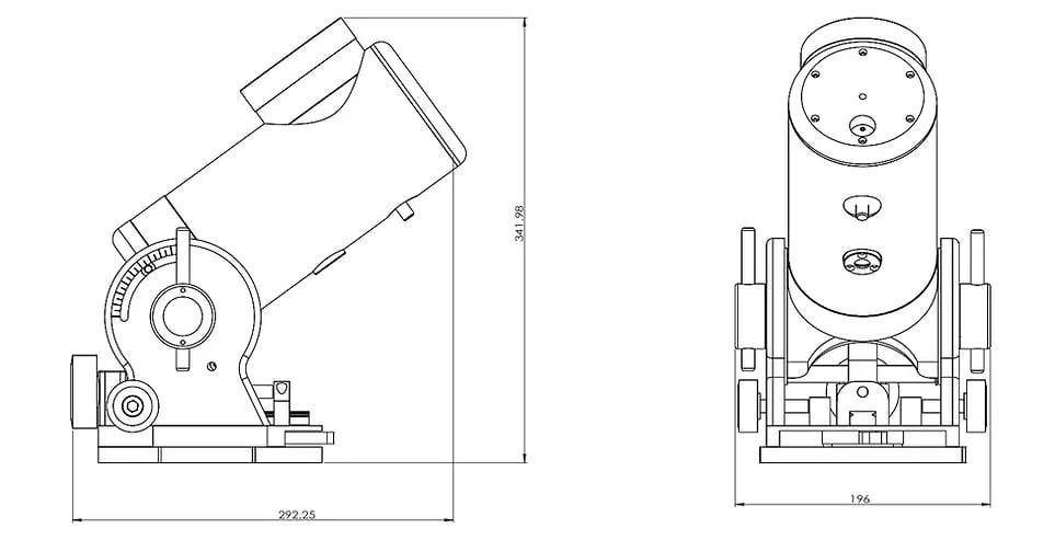 HOBYM Observatory - Crux200MF Harmonic Gear Mount | Telescopes