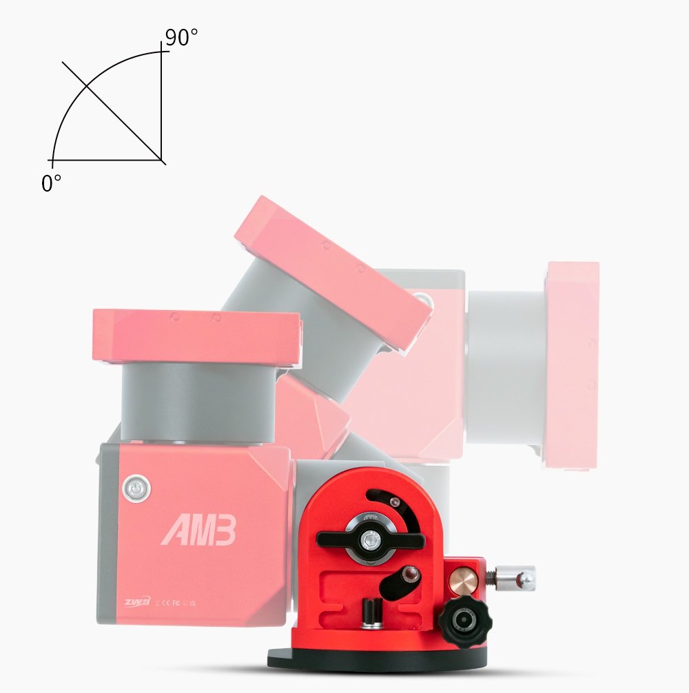 ZWO - FF80 Refractor with AM3 Harmonic Equatorial Mount and ZWO - FF80 Refractor with AM3 Harmonic Equatorial Mount and